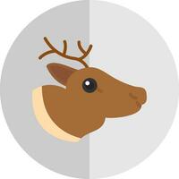 Reindeer Vector Icon Design