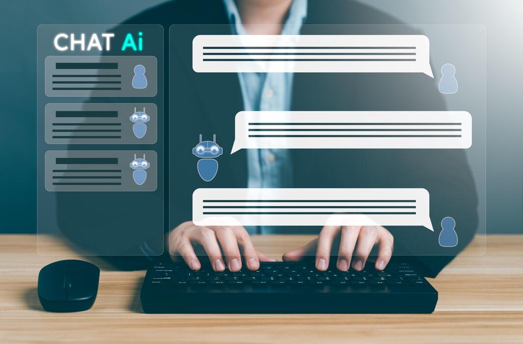 Artificial Intelligence Chat Stock Photos, Images and Backgrounds for ...