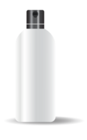 Bottles with spray, dispenser and dropper, cream jar, tube. Cosmetic package. png