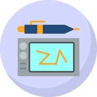 Graphic Tablet Vector Icon Design