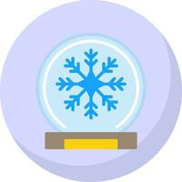 Snow globe Vector Icon Design