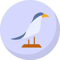 Arctic tern in flight Vector Icon Design