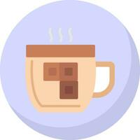 Hot cocoa Vector Icon Design