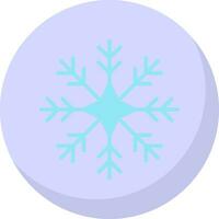 Snowflake Vector Icon Design