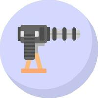 Machine Gun Vector Icon Design