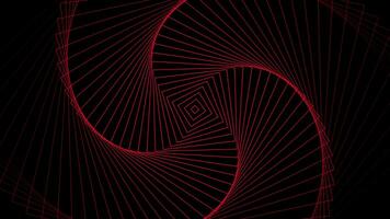 Beautiful loops abstract line animation video