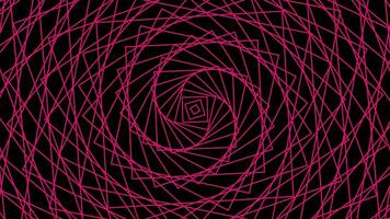 Beautiful loops abstract line animation video