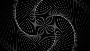 Beautiful loops abstract line animation video