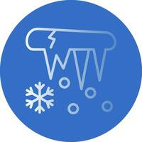 Icicle Vector Icon Design