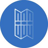 Folding Screen Vector Icon Design