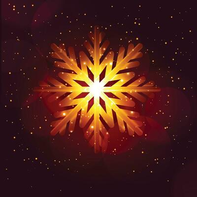 Merry christmas and happy new year with snowflake stencil pattern horizontal. Dark snowflake paper cut background with shadow decoration. Modern simple texture creative design. Vector illustration