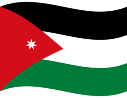 Jordan flag. Flag of Jordan. Jordan flag wave png