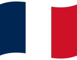 français drapeau. drapeau de France. drapeau de France vague png