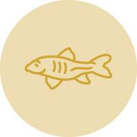 Arctic char Vector Icon Design