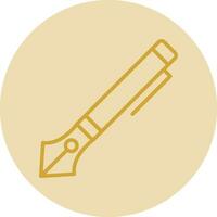 Ink Pen Vector Icon Design