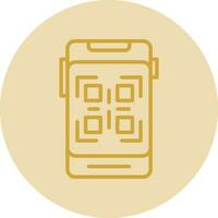 Qr Code Vector Icon Design