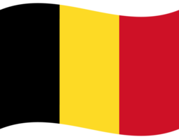 Flag of Belgium. Belgium flag wave png