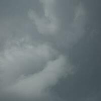 white clouds in the sky photo