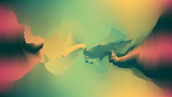 Abstract Background With Colorful Swirls vector