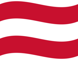 Áustria bandeira. bandeira do Áustria. Áustria bandeira onda png