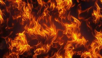 Fire texture background photo