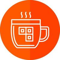 Hot cocoa Vector Icon Design