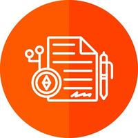 Smart Contracts Vector Icon Design