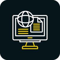 Portal Vector Icon Design