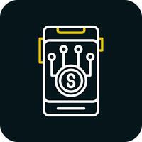 Digital Money Vector Icon Design