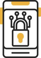 Cyber Security Vector Icon Design