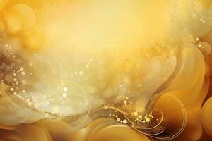 Abstract wave Golden light wallpaper illustration design background photo