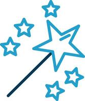 Magic Wand Vector Icon Design