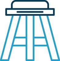 Stool Vector Icon Design