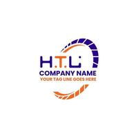 HTL letter logo creative design with vector graphic, HTL simple and modern logo. HTL luxurious alphabet design