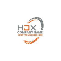 HJX letter logo creative design with vector graphic, HJX simple and modern logo. HJX luxurious alphabet design