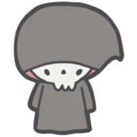 söt halloween element png