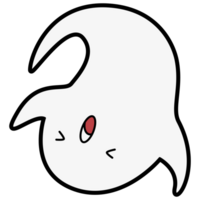 lindo fantasma de halloween png