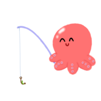 squid fishing cartoon png