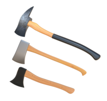 3D Rendering Different Types Of Axes png