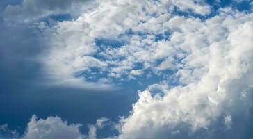 mullido suave nubes hermosa nublado cielo. sueño nube de cielo. naturaleza antecedentes o fondo. foto