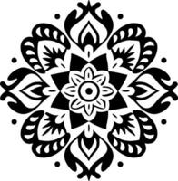 Mandala - High Quality Vector Logo - Vector illustration ideal for T-shirt graphic