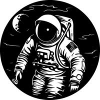 Astronaut - High Quality Vector Logo - Vector illustration ideal for T-shirt graphic