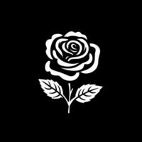 Rose - High Quality Vector Logo - Vector illustration ideal for T-shirt graphic