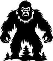 Bigfoot - Minimalist and Flat Logo - Vector illustration