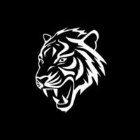 Tiger - Minimalist and Flat Logo - Vector illustration