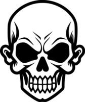 Skull - High Quality Vector Logo - Vector illustration ideal for T-shirt graphic