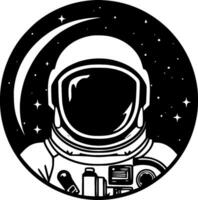 Astronaut - High Quality Vector Logo - Vector illustration ideal for T-shirt graphic