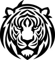tigre, minimalista y sencillo silueta - vector ilustración