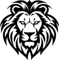 Lion - Minimalist and Flat Logo - Vector illustration