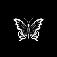 Butterfly, Minimalist and Simple Silhouette - Vector illustration